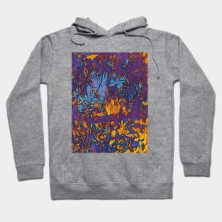 Owl sitting on a tree branch Hoodie